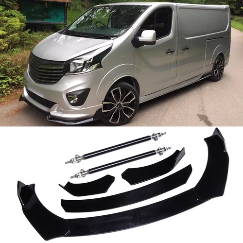 Black front bumper lip - bumper,