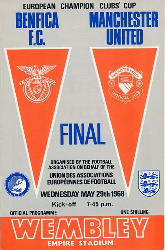 European cup final 1968 - cup,