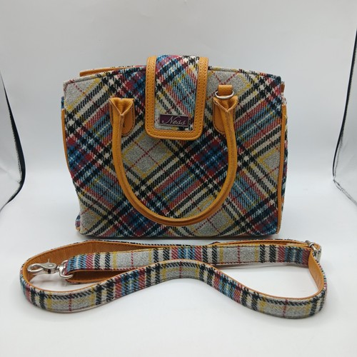 Ness tartan tweed handbag - ness,