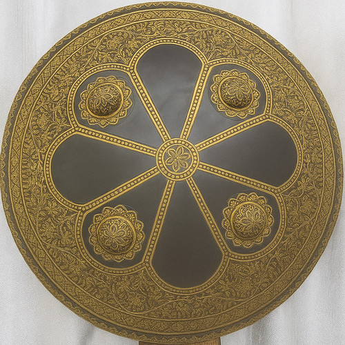 Viking warrior shield floral - warrior,