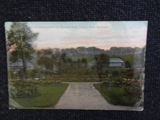 Conservatories and Flower Beds Vernon Park Stockport Postcard - 110259