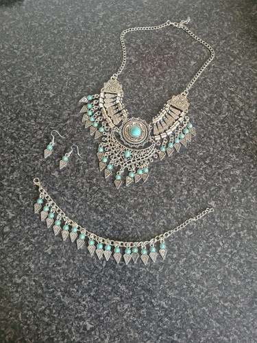 Bnwt silvery turquoise antique - bnwt,