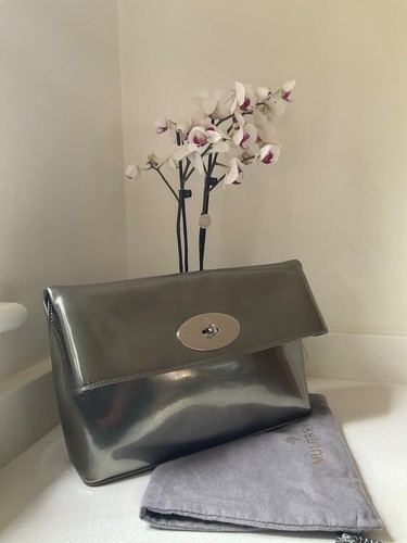 Mulberry silver pewter mirror