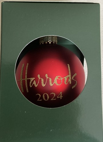 Harrods christmas 2024 red - 2024,
