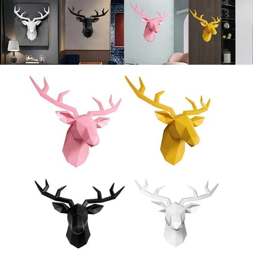 Deer head statue - deer, art