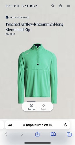New polo rlx peached - new,