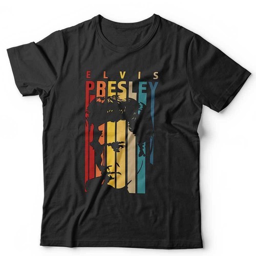 Elvis presley tshirt retro - presley,
