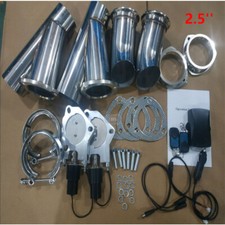 2.5" SS Dual Electric Exhaust