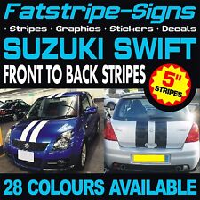 to fit SUZUKI SWIFT STRIPES GRAPHICS STICKERS DECALS SPORT SZ-R 1.3 1.4 1.5 1.6