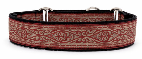 38mm red martingale dog - 1.5",