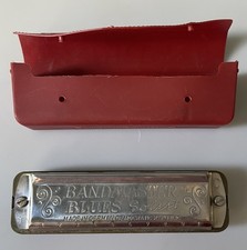 Bandmaster Blues Solist Harmonica In Original Case Vintage