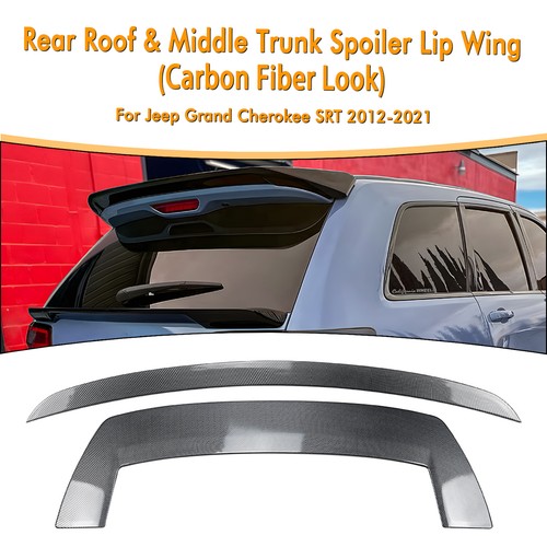 2pcs carbon look rear - look,