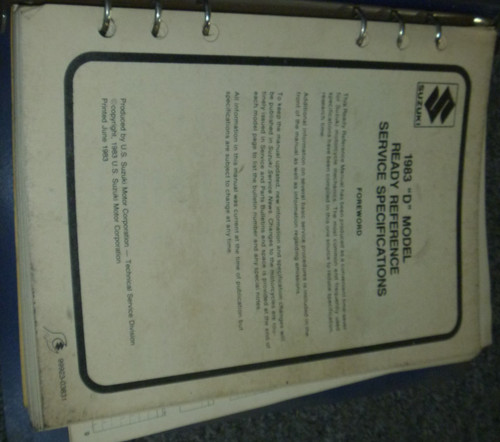 1983 suzuki sp125d dual - 1983,