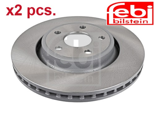 Pcs front brake disc - x2,
