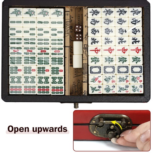 Vintage mahjong rare 144 - vintage,