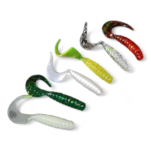 Twist tail grub worm - |, soft