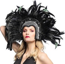 Boland Showgirl Black Feather