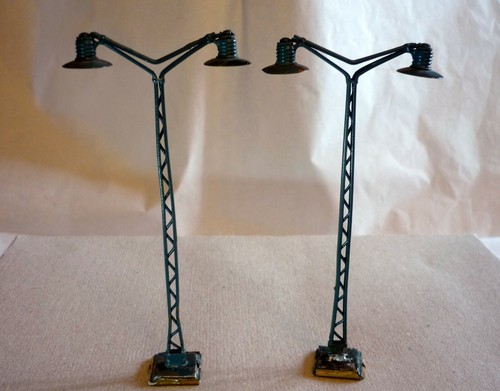Old railway lamps - old,