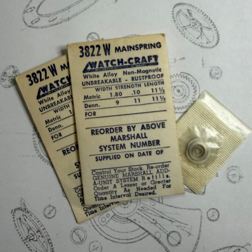 Watch craft mainspring - watch-craft,