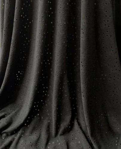 Metres black broderie - metres,