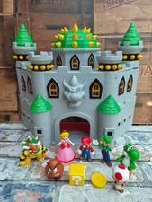 Super Mario Deluxe Bowser’s Castle Playset with Figures