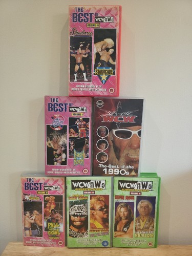 Wcw nwo vhs bundle - nwo, bundle.