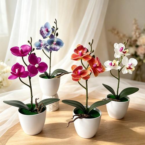 Artificial orchid phalaenopsis - artificial,