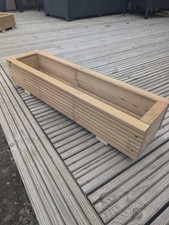 Wooden Decking Planter Timber