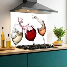 Printed Glass Kitchen