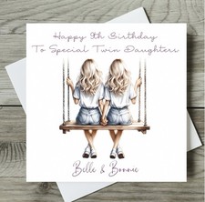 Personalised Twins Girls