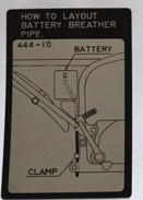 YAMAHA DT125 DT125-E BATTERY