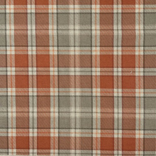 Highland tartan checked cotton - checked,