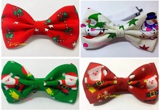 Christmas Bow Tie Necktie