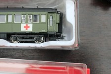 Rivarossi German Ambulance Coach of the DR pair x 2 coaches  