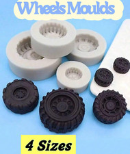 4 Sizes Tyre Wheel Silicone