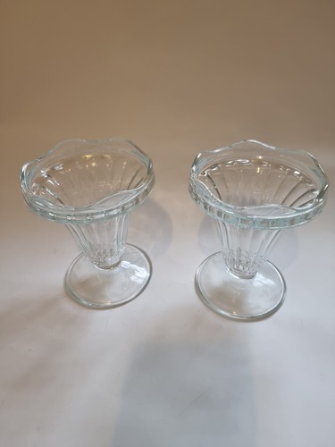 Glass sundae dish - glass,