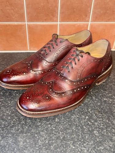John white brogues oxblood - john,
