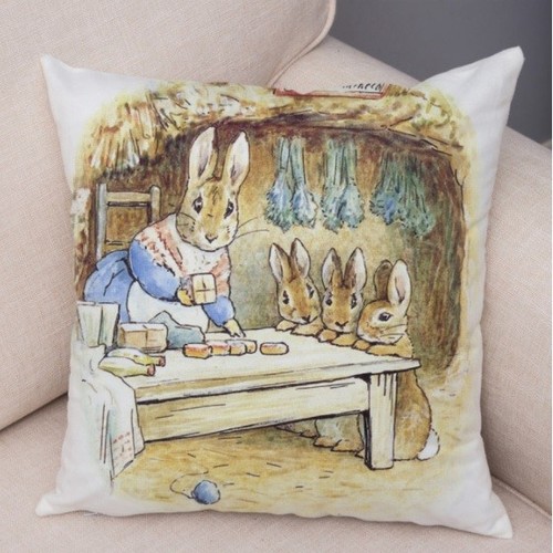 Peter rabbit cushion cover - cushion, 45