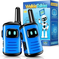 2 Pcs Portable Children Walkie