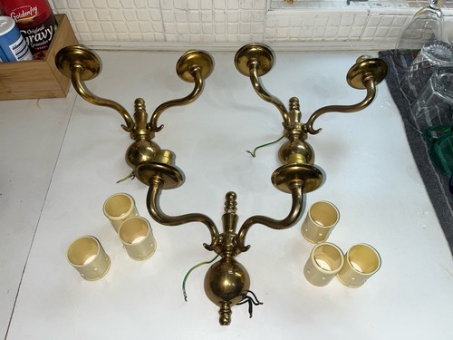 Vintage brass wall - vintage,