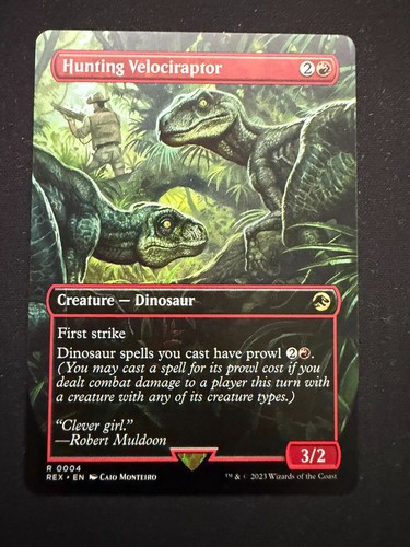 Mtg hunting velociraptor rex - velociraptor,