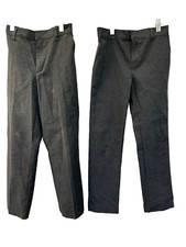 Boys school uniform clothes trousers age 9/10 years grey M&S
