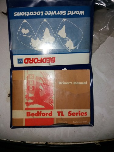 Bedford owners handbook and - tl,