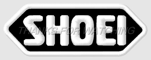 Shoei embroidered patch - shoei,