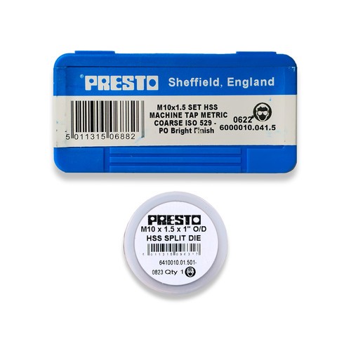 Presto m10 taps die - presto, |