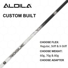 Aldila Rogue White 130 MSI Driver or Fairway Shaft - Custom Built
