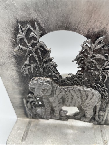 Vintage metzke pewter tiger - metzke,