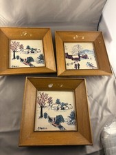 Vintage Grandma Moses Folk Art