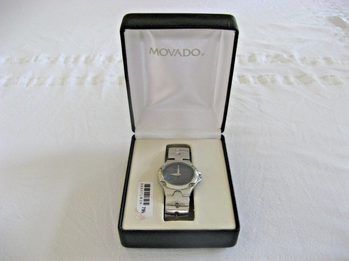Mens movado all steele quartz - movado,