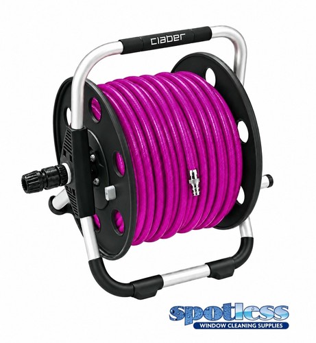 Window cleaning hose reel - cleaning,